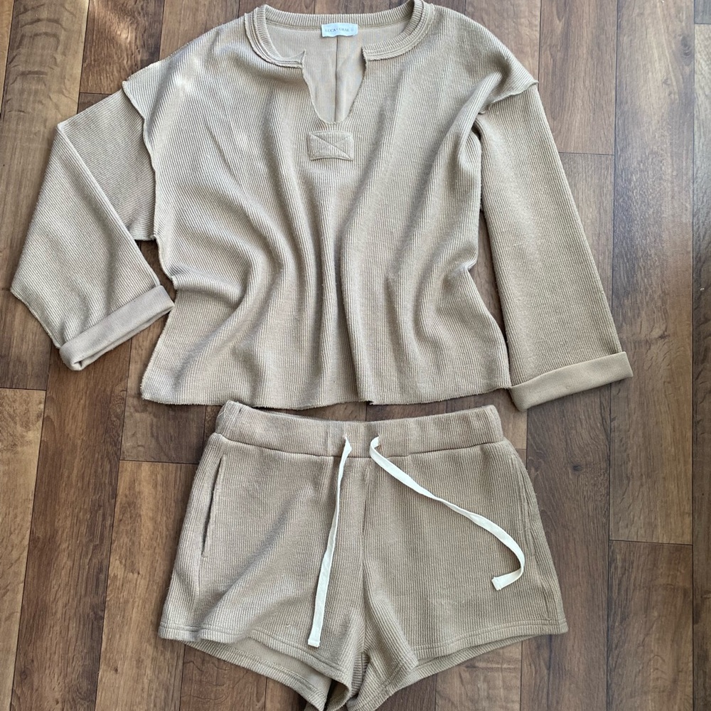 Sweater and short set